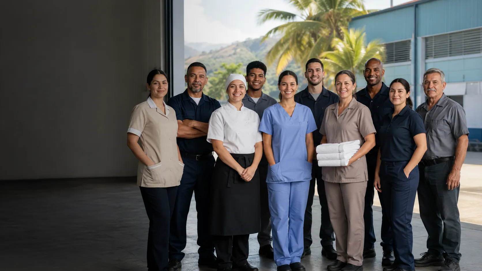 Cadillac Services team supporting Puerto Rico industries